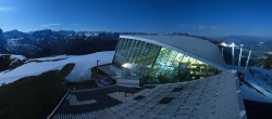Archiv Foto Webcam Axamer Lizum: Bergstation Olympiabahn 23:00