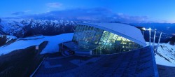 Archiv Foto Webcam Axamer Lizum: Bergstation Olympiabahn 03:00