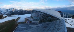 Archiv Foto Webcam Axamer Lizum: Bergstation Olympiabahn 05:00