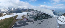 Archiv Foto Webcam Axamer Lizum: Bergstation Olympiabahn 09:00