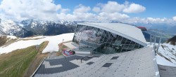 Archiv Foto Webcam Axamer Lizum: Bergstation Olympiabahn 11:00