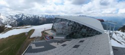 Archiv Foto Webcam Axamer Lizum: Bergstation Olympiabahn 13:00