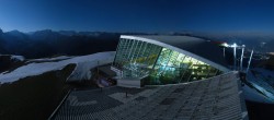 Archived image Webcam Axamer Lizum: Top station Olympia funicular 01:00