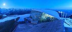 Archived image Webcam Axamer Lizum: Top station Olympia funicular 03:00