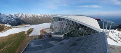 Archived image Webcam Axamer Lizum: Top station Olympia funicular 06:00