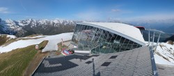 Archived image Webcam Axamer Lizum: Top station Olympia funicular 07:00