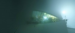Archived image Webcam Axamer Lizum: Top station Olympia funicular 23:00