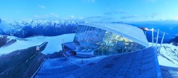 Archiv Foto Webcam Axamer Lizum: Bergstation Olympiabahn 03:00