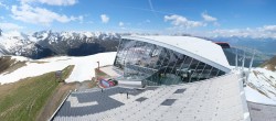 Archiv Foto Webcam Axamer Lizum: Bergstation Olympiabahn 11:00