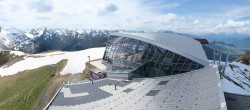 Archiv Foto Webcam Axamer Lizum: Bergstation Olympiabahn 13:00