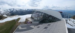 Archiv Foto Webcam Axamer Lizum: Bergstation Olympiabahn 15:00