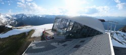 Archiv Foto Webcam Axamer Lizum: Bergstation Olympiabahn 17:00
