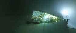 Archiv Foto Webcam Axamer Lizum: Bergstation Olympiabahn 01:00
