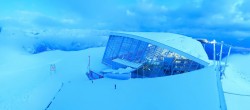 Archiv Foto Webcam Axamer Lizum: Bergstation Olympiabahn 03:00