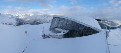 Archiv Foto Webcam Axamer Lizum: Bergstation Olympiabahn 05:00
