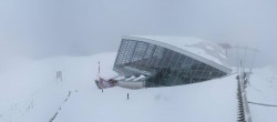 Archiv Foto Webcam Axamer Lizum: Bergstation Olympiabahn 07:00