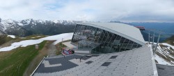 Archiv Foto Webcam Axamer Lizum: Bergstation Olympiabahn 09:00