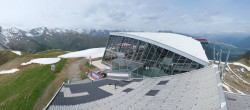 Archiv Foto Webcam Axamer Lizum: Bergstation Olympiabahn 09:00