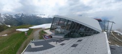 Archiv Foto Webcam Axamer Lizum: Bergstation Olympiabahn 15:00