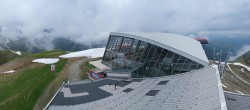 Archiv Foto Webcam Axamer Lizum: Bergstation Olympiabahn 17:00