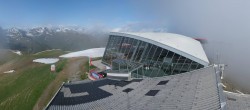 Archiv Foto Webcam Axamer Lizum: Bergstation Olympiabahn 07:00