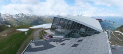Archived image Webcam Axamer Lizum: Top station Olympia funicular 09:00