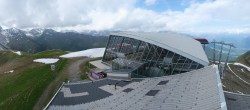 Archived image Webcam Axamer Lizum: Top station Olympia funicular 11:00