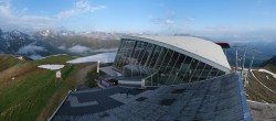 Archived image Webcam Axamer Lizum: Top station Olympia funicular 05:00