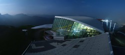 Archiv Foto Webcam Axamer Lizum: Bergstation Olympiabahn 23:00