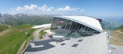 Archiv Foto Webcam Axamer Lizum: Bergstation Olympiabahn 09:00