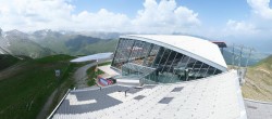 Archiv Foto Webcam Axamer Lizum: Bergstation Olympiabahn 11:00