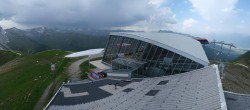 Archiv Foto Webcam Axamer Lizum: Bergstation Olympiabahn 13:00
