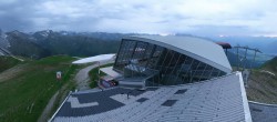 Archiv Foto Webcam Axamer Lizum: Bergstation Olympiabahn 19:00