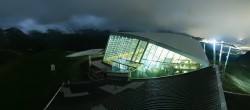 Archiv Foto Webcam Axamer Lizum: Bergstation Olympiabahn 01:00