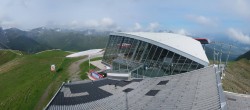 Archiv Foto Webcam Axamer Lizum: Bergstation Olympiabahn 07:00