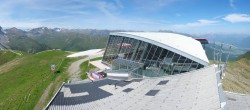 Archiv Foto Webcam Axamer Lizum: Bergstation Olympiabahn 09:00