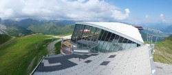 Archiv Foto Webcam Axamer Lizum: Bergstation Olympiabahn 09:00
