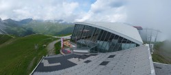Archiv Foto Webcam Axamer Lizum: Bergstation Olympiabahn 09:00
