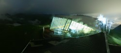 Archived image Webcam Axamer Lizum: Top station Olympia funicular 23:00