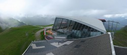 Archived image Webcam Axamer Lizum: Top station Olympia funicular 13:00