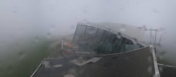 Archived image Webcam Axamer Lizum: Top station Olympia funicular 19:00