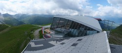 Archiv Foto Webcam Axamer Lizum: Bergstation Olympiabahn 13:00