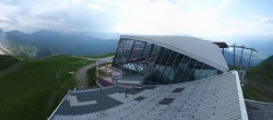 Archiv Foto Webcam Axamer Lizum: Bergstation Olympiabahn 17:00