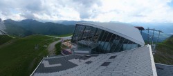 Archiv Foto Webcam Axamer Lizum: Bergstation Olympiabahn 17:00