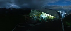 Archiv Foto Webcam Axamer Lizum: Bergstation Olympiabahn 01:00