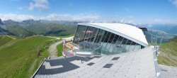 Archiv Foto Webcam Axamer Lizum: Bergstation Olympiabahn 09:00