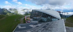 Archiv Foto Webcam Axamer Lizum: Bergstation Olympiabahn 07:00