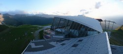Archiv Foto Webcam Axamer Lizum: Bergstation Olympiabahn 19:00