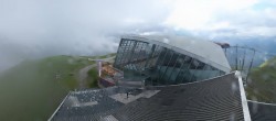 Archiv Foto Webcam Axamer Lizum: Bergstation Olympiabahn 17:00