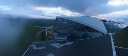 Archiv Foto Webcam Axamer Lizum: Bergstation Olympiabahn 19:00